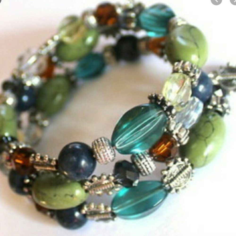 3/$35. Premier Designs Costa Rica Beaded Bracelet
